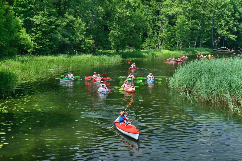 Spływ kajakowy rzeką Krutynią