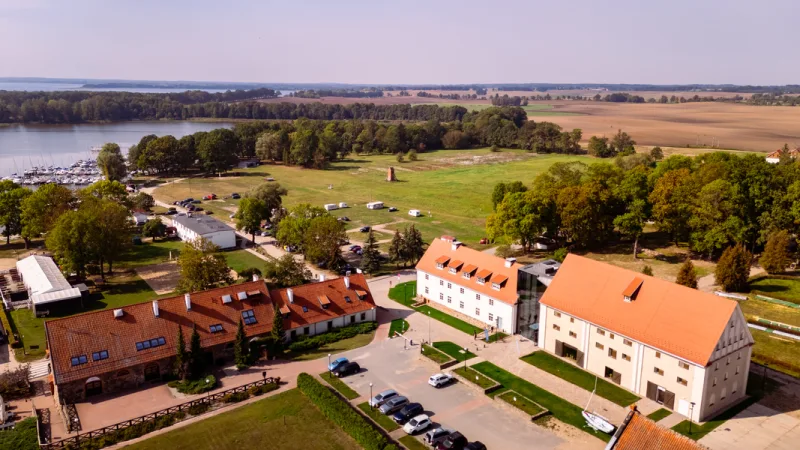 Zdjęcie pensjonatu z lotu ptaka