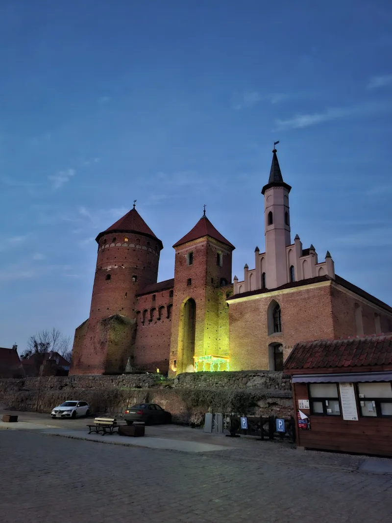 widok na zamek